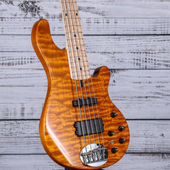 Lakland USA Deluxe Bass Guitar | Orange Transparent | 55-94