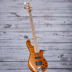 Lakland USA Deluxe Bass Guitar | Orange Transparent | 55-94
