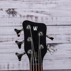 Warwick RockBass Infinity 5 String Bass Guitar | Nirvana Black Transparent