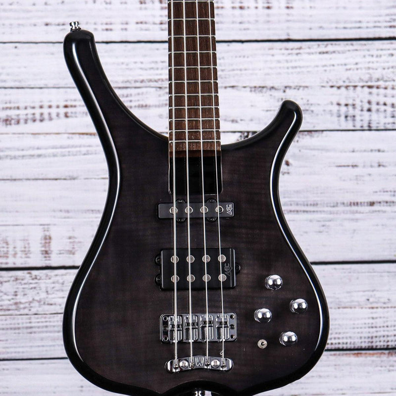 Warwick RockBass Infinity Bass Guitar  | 4 String | Nirvana Black Transparent