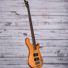 Warwick RockBass Streamer Bass Guitar | 4 String | Honey Violin Transparent Satin