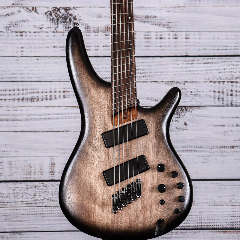 Ibanez SRC6MS Bass Guitar | Black Stained Burst Low Gloss