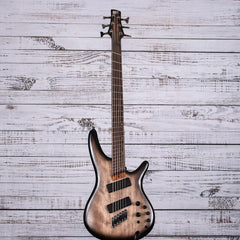 Ibanez SRC6MS Bass Guitar | Black Stained Burst Low Gloss