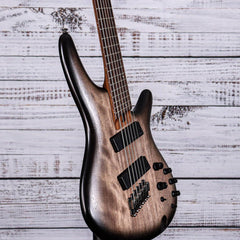 Ibanez SRC6MS Bass Guitar | Black Stained Burst Low Gloss