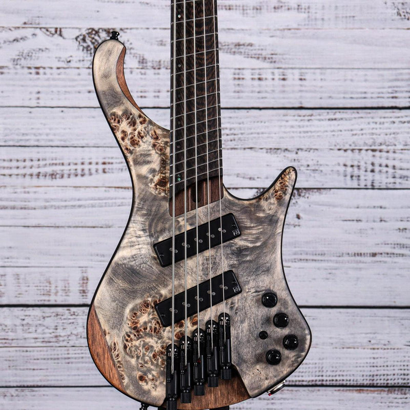 Ibanez EHB1505MS Bass Guitar | Black Ice Flat