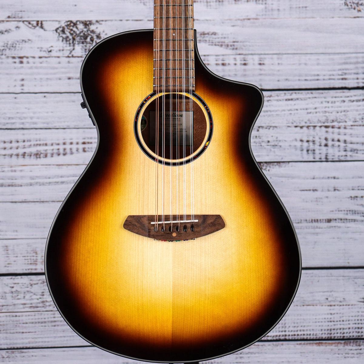 Breedlove Discovery S Concert Edgeburst 12-String CE Acoustic Guitar