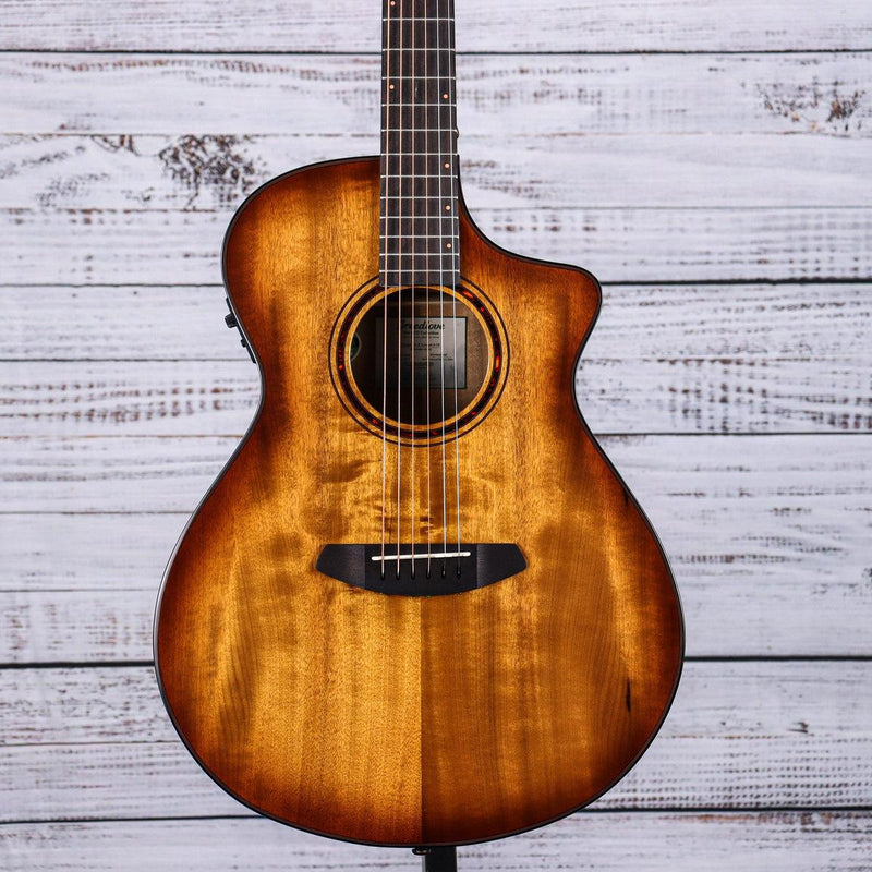 Breedlove Pursuit Exotic S Concert Amber CE Acoustic Guitar