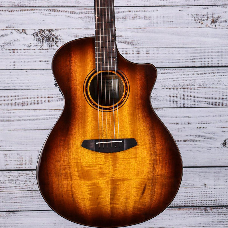 Breedlove Pursuit Exotic S Cncerto Tiger's Eye CE Mrytlewood