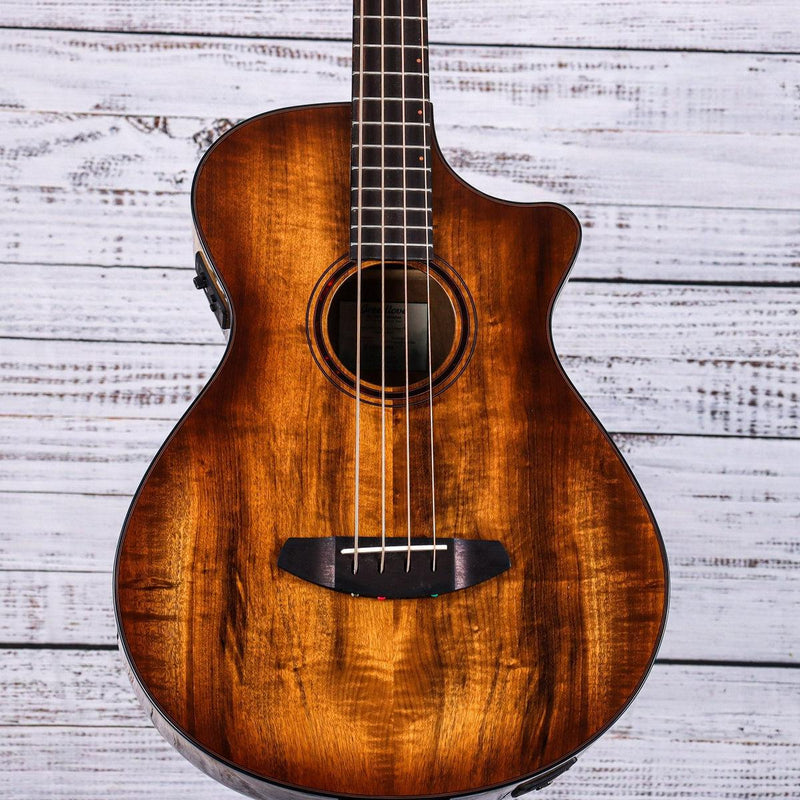 Breedlove Pursuit Exotic S Concerto Amber Acoustic Bass CE | Myrtlewood | PSCO49BCEMYMY