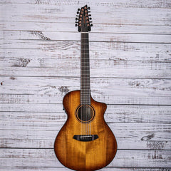 Breedlove Pursuit Exotic S Concert Amber 12 String CE Myrtlewood-Myrtlewood