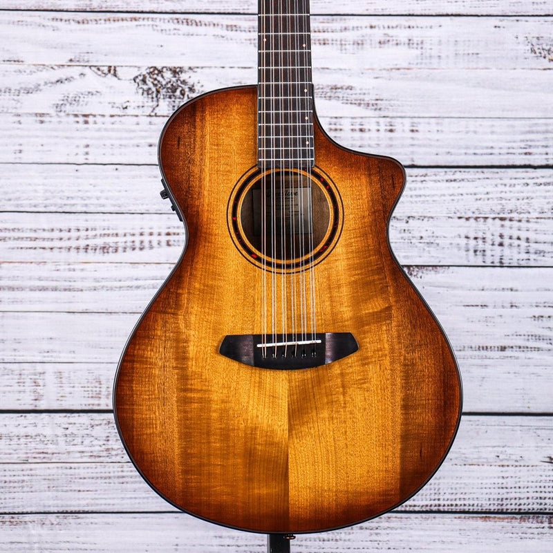 Breedlove Pursuit Exotic S Concert Amber 12 String CE Myrtlewood-Myrtlewood