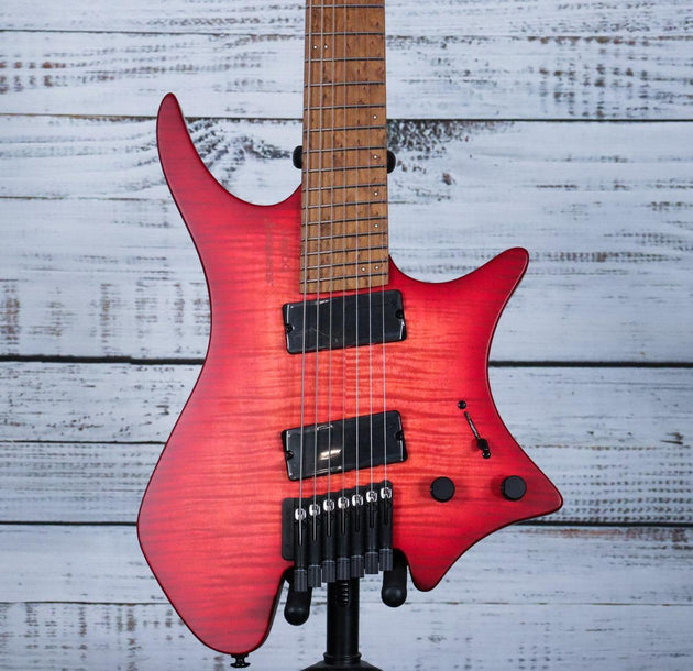 *DEMO* Strandberg Boden Original N2 Headless 7 String | Sunset Coral Burst Satin