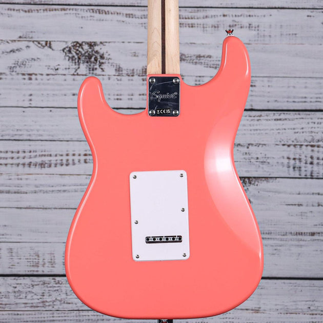 Squier Sonic Stratocaster HSS Electric Guitar | Tahitian Coral