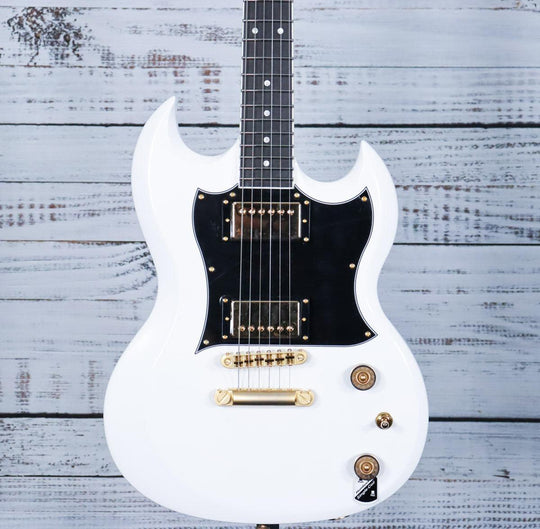 *DEMO* Schecter ZV-H6LLYW66D Signature Guitar | Gloss White