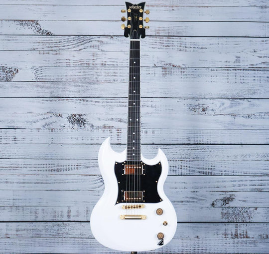 *DEMO* Schecter ZV-H6LLYW66D Signature Guitar | Gloss White