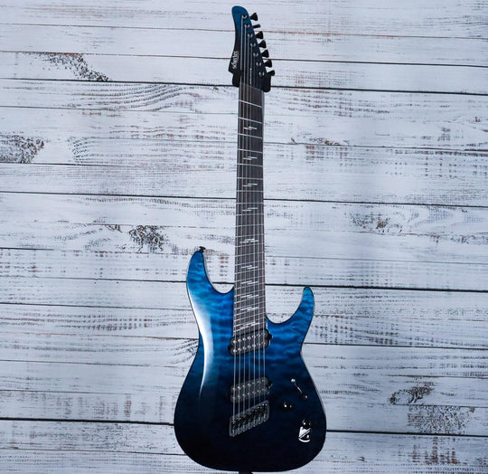 *DEMO* Schecter Reaper 7 Elite Multiscale | Deep Ocean Blue