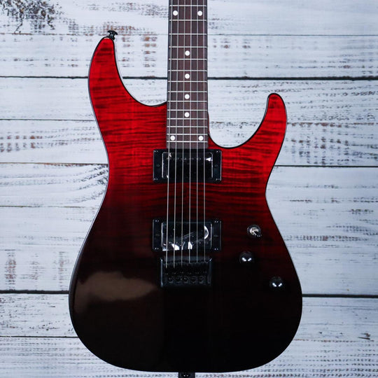 *DEMO* Schecter Standard Series C-1 | Blood Burst