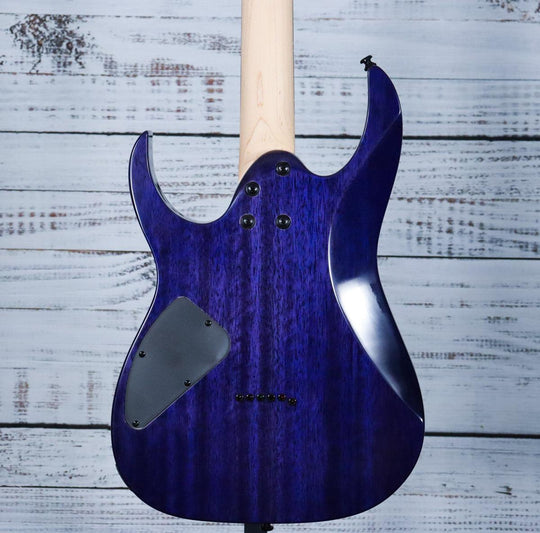 *DEMO* Ibanez RG421QM Standard Electric Guitar | Cerulean Blue Burst