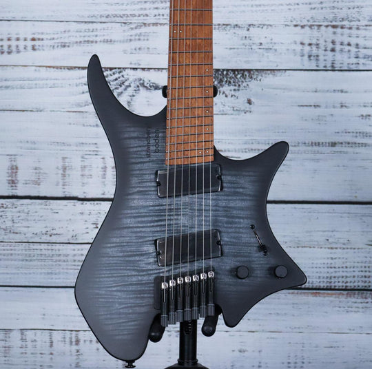*DEMO* Strandberg Boden Original N2 Headless 7 String | Black Denim Burst Satin