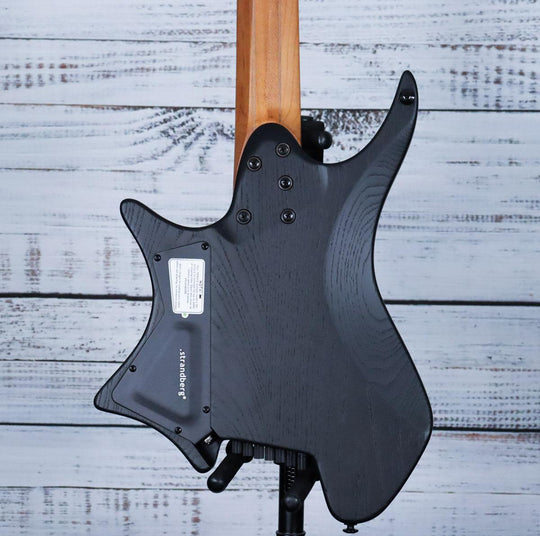 *DEMO* Strandberg Boden Original N2 Headless 7 String | Black Denim Burst Satin