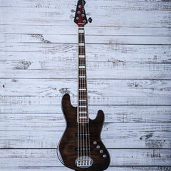 Lakland USA 5-String Bass Guitar | Black Transparent | 55-AJ
