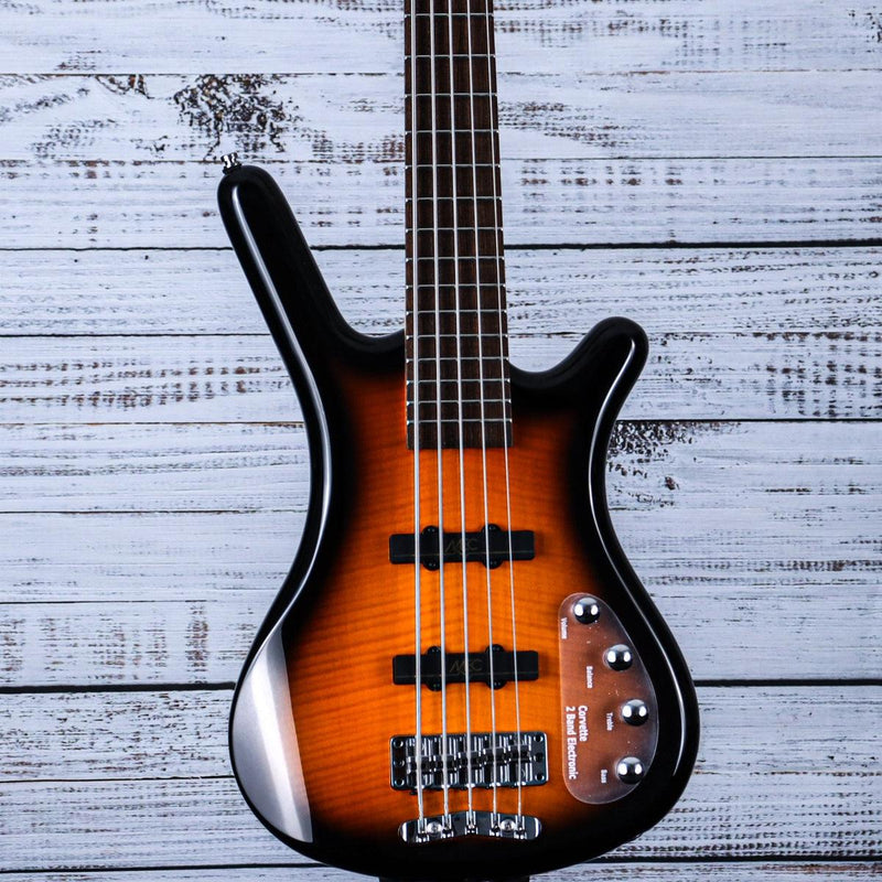 Warwick RockBass Corvette Classic 5 Bass Guitar | Almond Sunburst