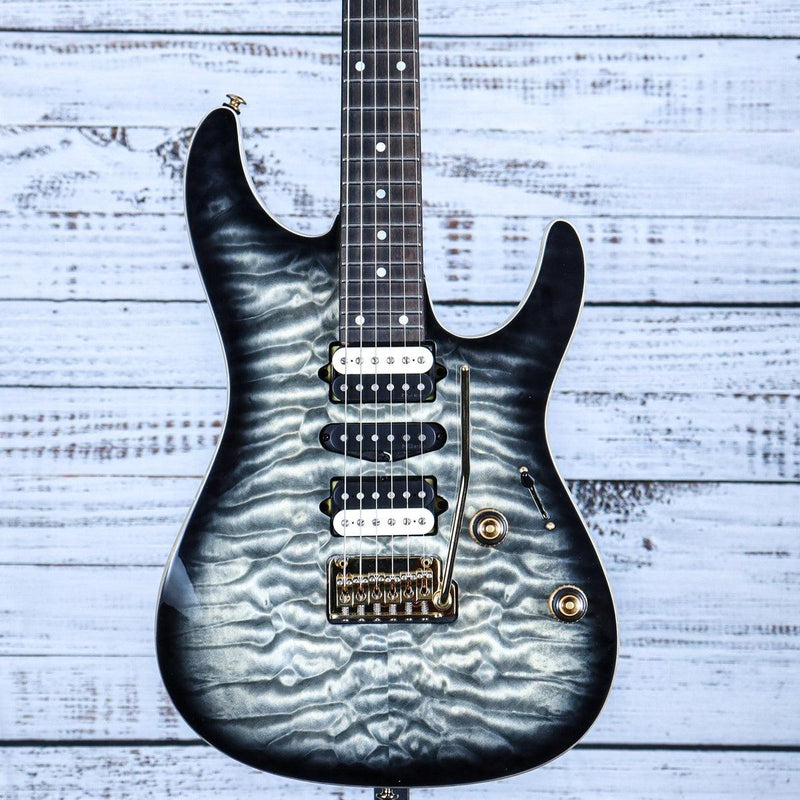 Ibanez AZ Premium Electric Guitar | Black Ice Burst | AZ47P1QM
