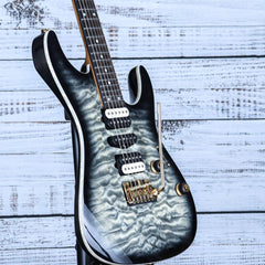 Ibanez AZ Premium Electric Guitar | Black Ice Burst | AZ47P1QM