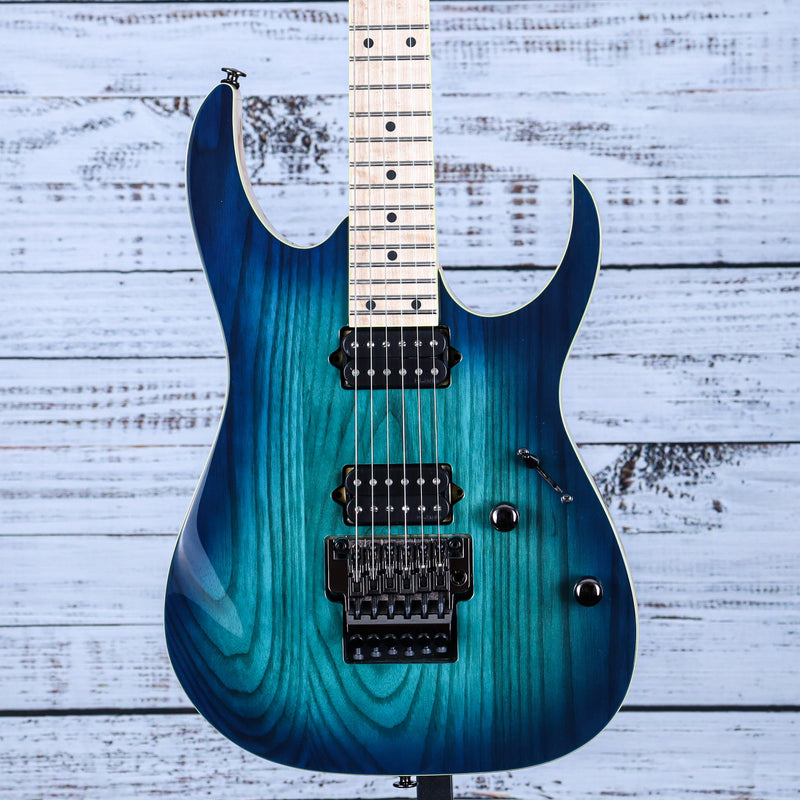 Ibanez RG Prestige Electric Guitar | Nebula Green Burst | RG652AHM