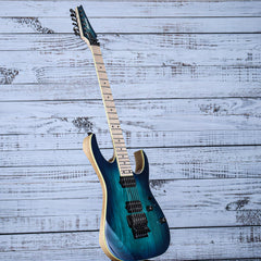 Ibanez RG Prestige Electric Guitar | Nebula Green Burst | RG652AHM