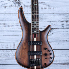 Ibanez SR1355BDUF Premium Bass Guitar | Dual Mocha Burst Flat