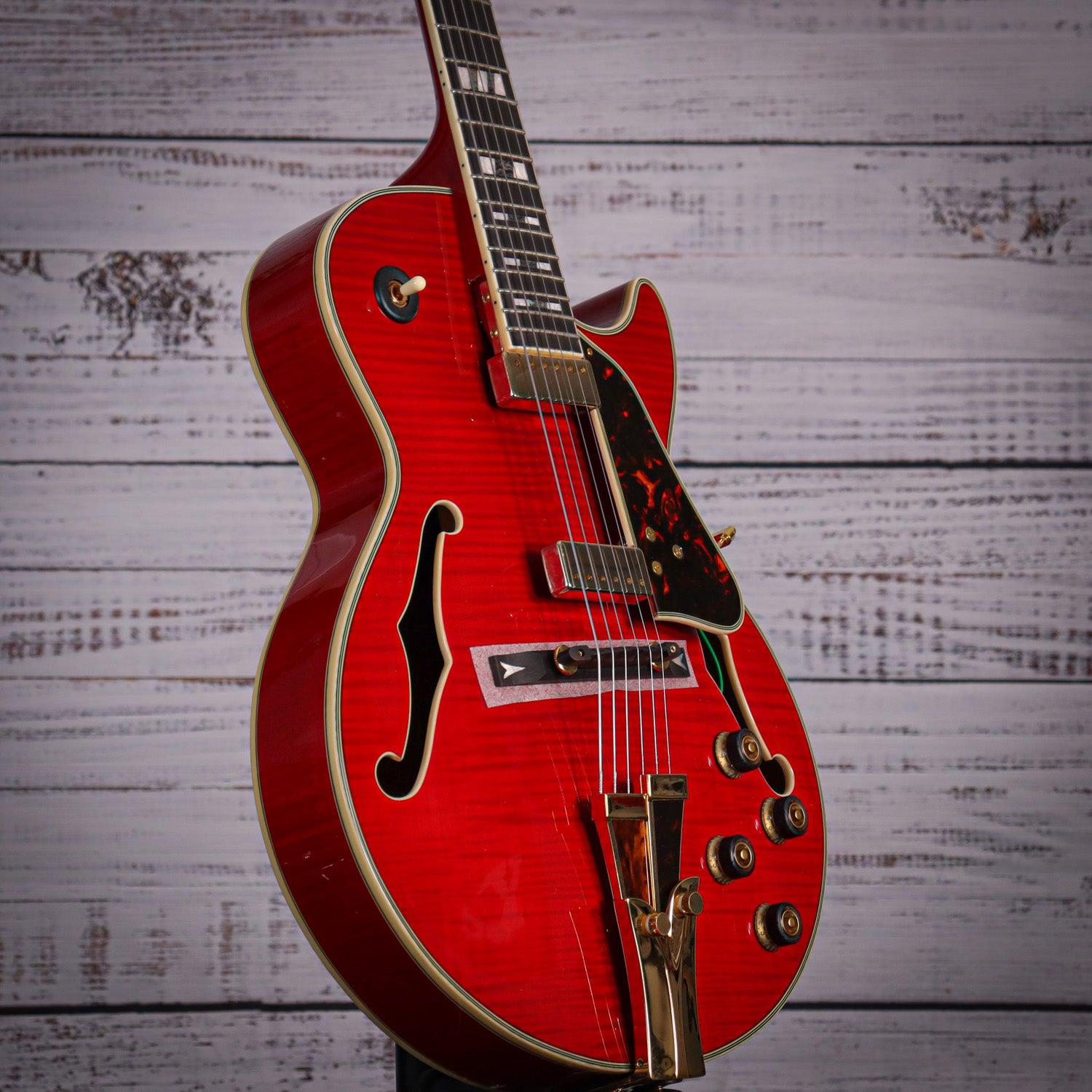Ibanez George Benson Electric Guitar | Sapphire Red | GB10SEFMSRR