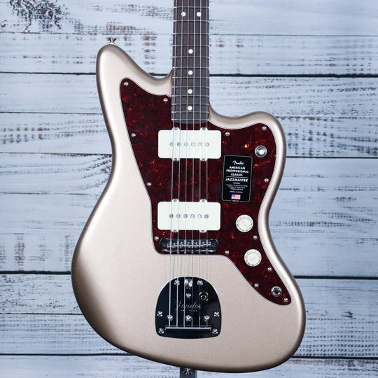 American Professional Classic Jazzmaster | Faded Firemist Gold