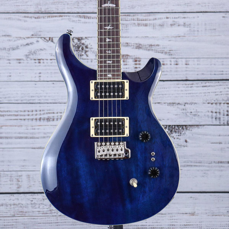 PRS SE Standard 24-08  Electric Guitar | Translucent Blue