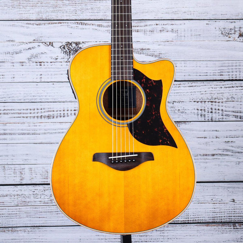 Yamaha Acoustic Electric Guitar | Mahogany | Vintage Natural | AC1M