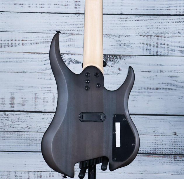 Legator Ghost G7FSSL Left Handed 7str Electric Guitar | Black Flame