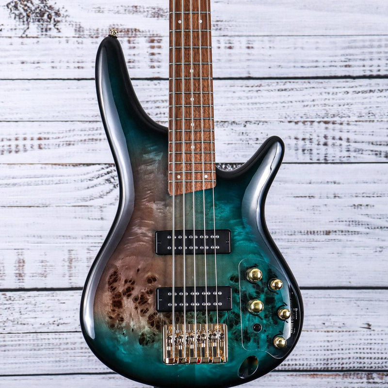 Ibanez Sound Gear 5 String Electric Bass | Tropical Seafloor Burst | SR405EPBDX