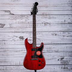 Squier Paranormal Strat-O-Sonic Guitar | Crimson Red