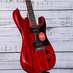 Squier Paranormal Strat-O-Sonic Guitar | Crimson Red