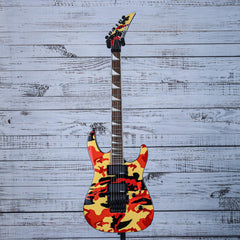 Jackson X Series Soloist SLX DX Camo Electric Guitar | Multi-Color Camo