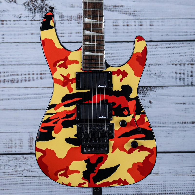 Jackson X Series Soloist SLX DX Camo Electric Guitar | Multi-Color Camo