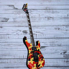 Jackson X Series Soloist SLX DX Camo Electric Guitar | Multi-Color Camo