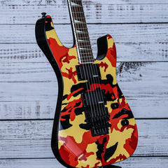 Jackson X Series Soloist SLX DX Camo Electric Guitar | Multi-Color Camo