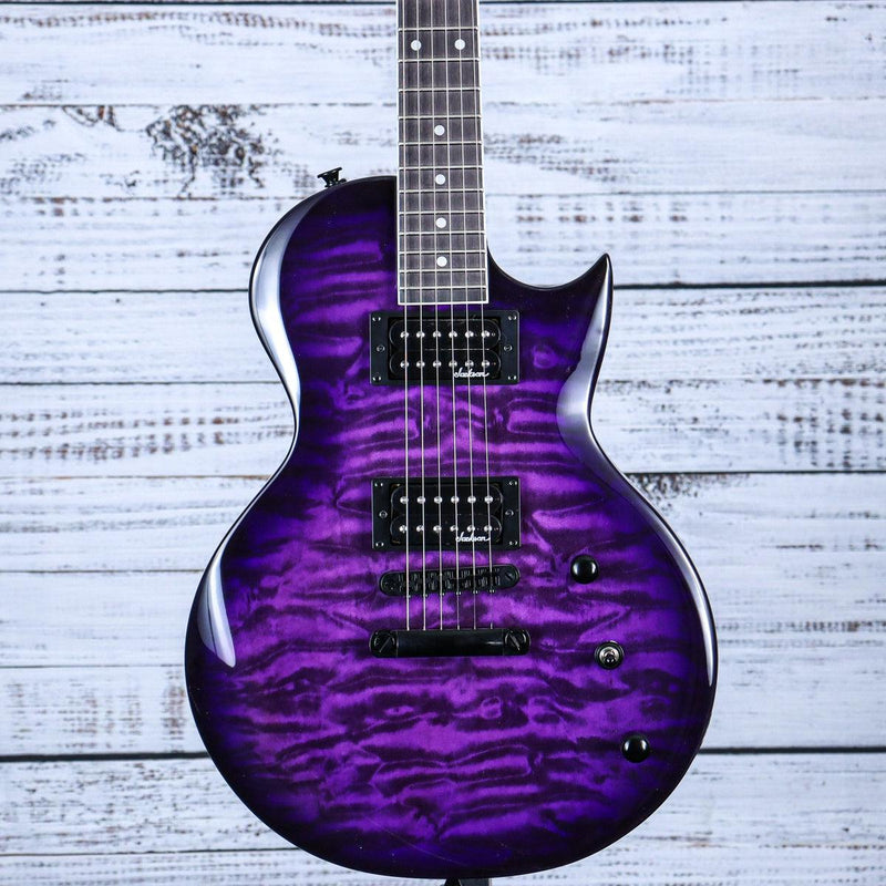 Jackson JS Series Monarkh SC JS22Q Guitar | Transparent Purple Burst