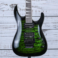 Jackson Dinky Electric Guitar | Trans Green Burst |  JS32Q