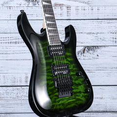 Jackson Dinky Electric Guitar | Trans Green Burst |  JS32Q