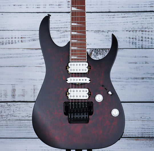 Ibanez RG470DXW RG Standard 6str Electric Guitar | Wine Red Frozen Matte