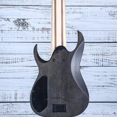 Ibanez RG9PB 9 String Electric Guitar | Transparent Gray Flat