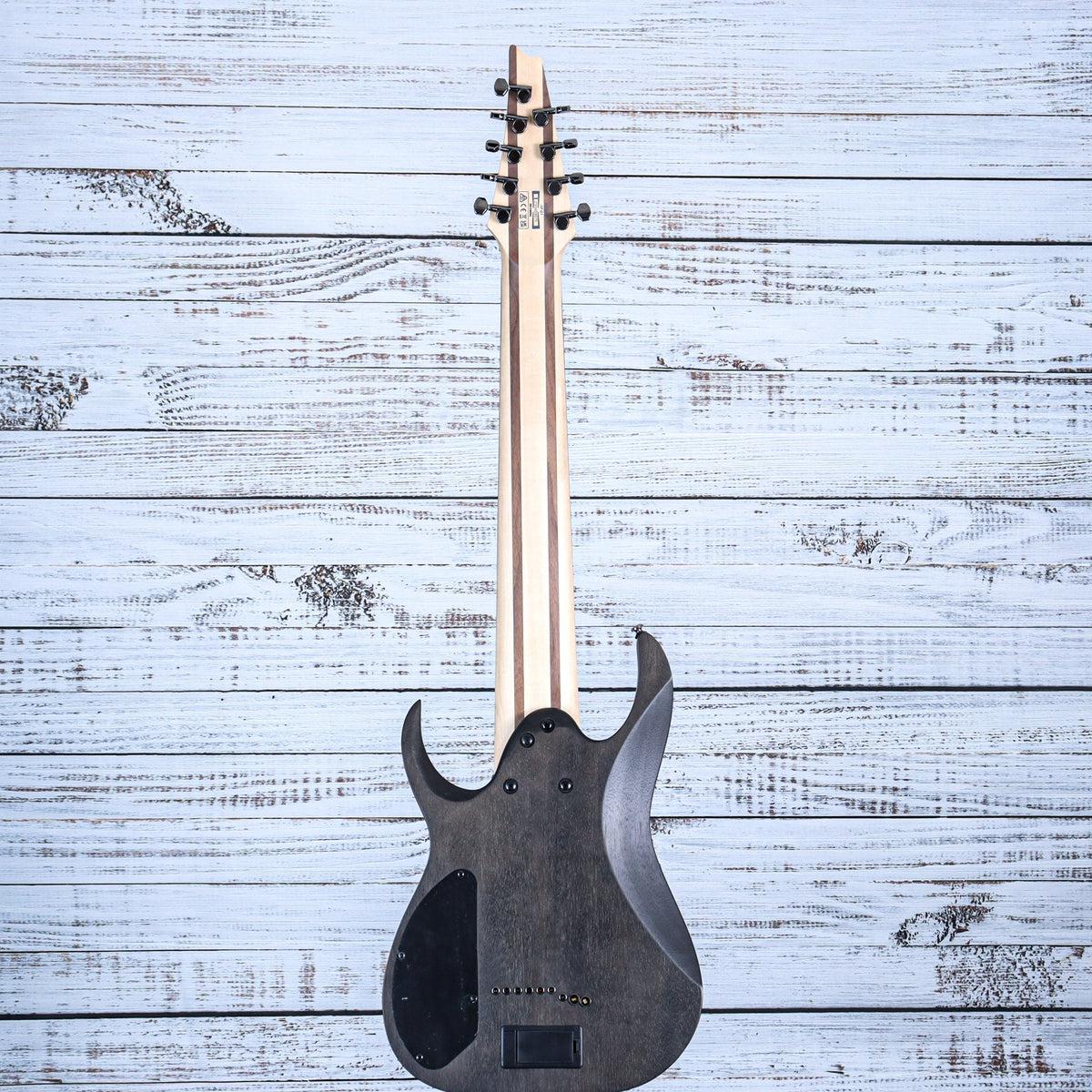 Ibanez RG9PB 9 String Electric Guitar | Transparent Gray Flat