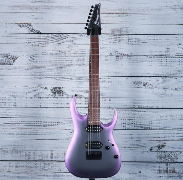 Ibanez RGA742EX RGA Standard 7str Electric Guitar | Black Aurora Burst Matte